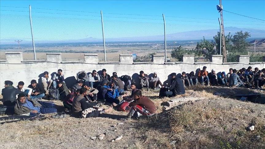دستگیری 148 مهاجرغیرقانونی در شرق ترکیه