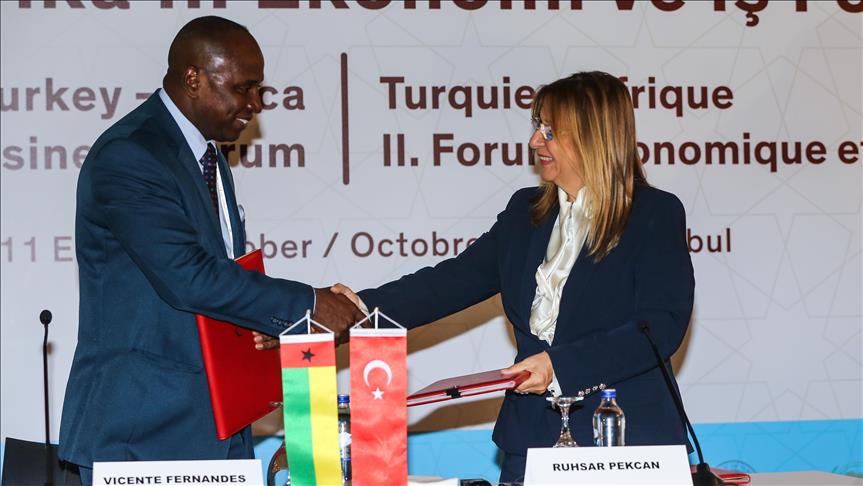 Turkey inks trade cooperation deal with Guinea Bissau