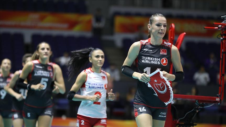 Turkey beat Thailand in women's volleyball