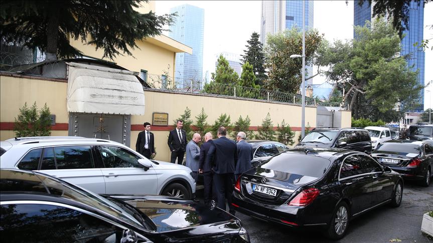 Saudi Consulate in Istanbul bustles with activity