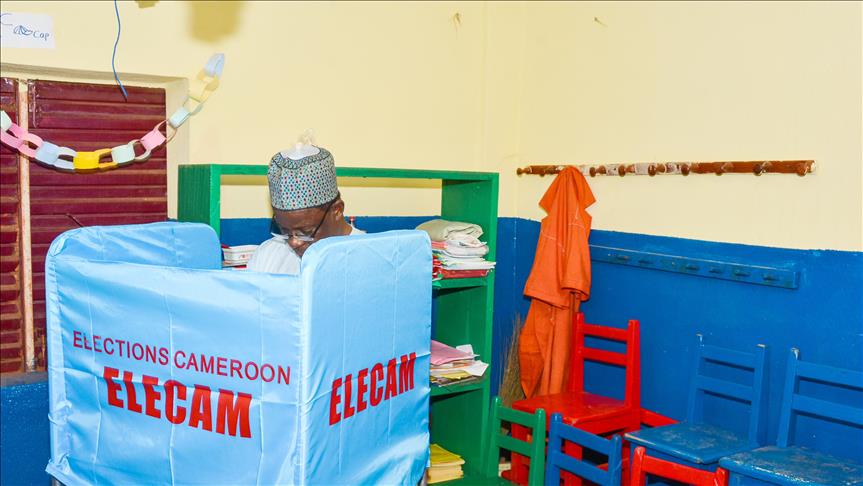 Cameroon awaits poll results as opposition claims win