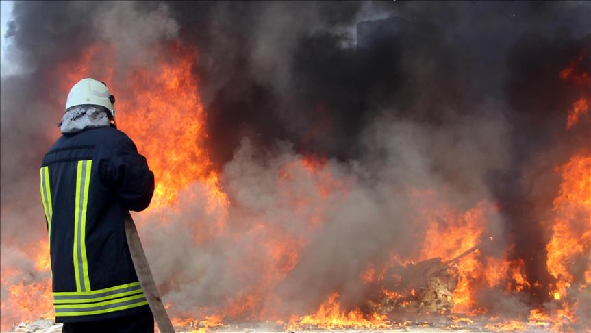 Incendio en China deja cinco víctimas fatales