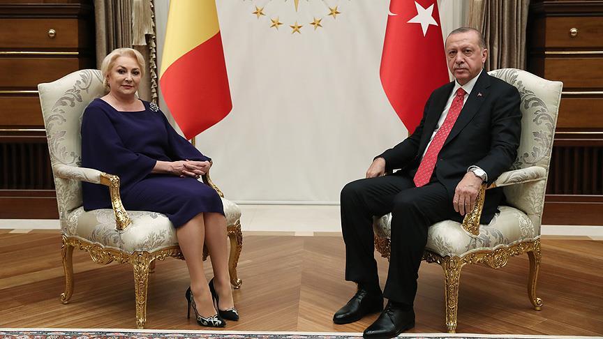 Romanya Başbakanı Dancila Ankara'da