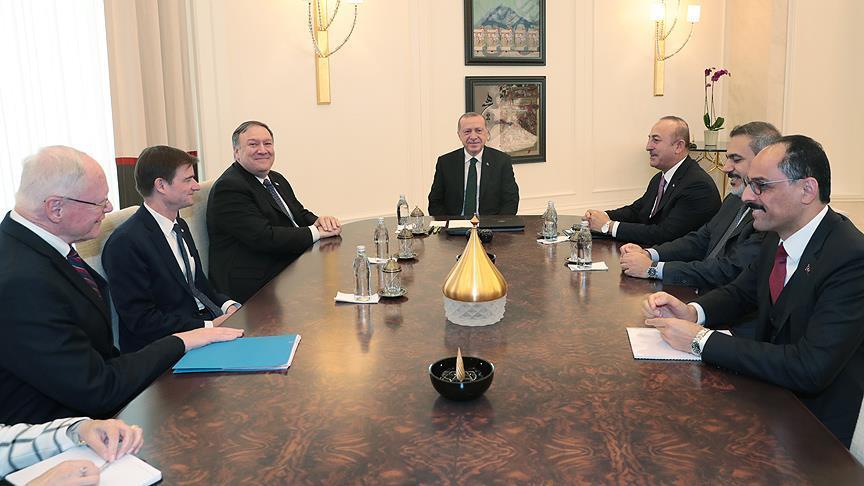 Erdoğan takon Sekretarin amerikan të Shtetit Pompeo