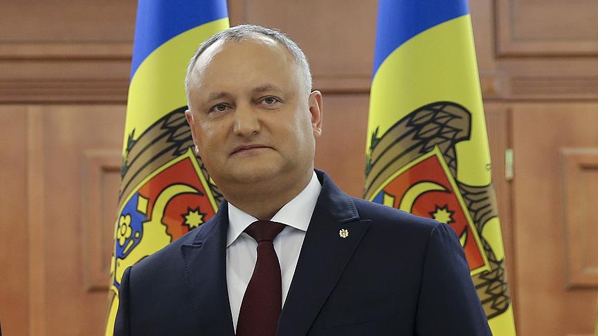 Moldova Cumhurbaşkanı Dodon: Türkiye Moldova'nın istikrarına katkıda bulundu