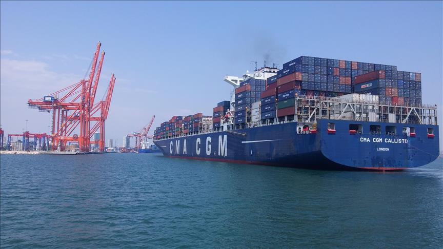 'Mersin Limanı konteyner işlem hacmiyle ilk sıraya yükseldi' 