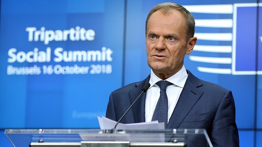 AB Konseyi Başkanı Donald Tusk: Brexit müzakereleri olumlu şekilde devam edecek