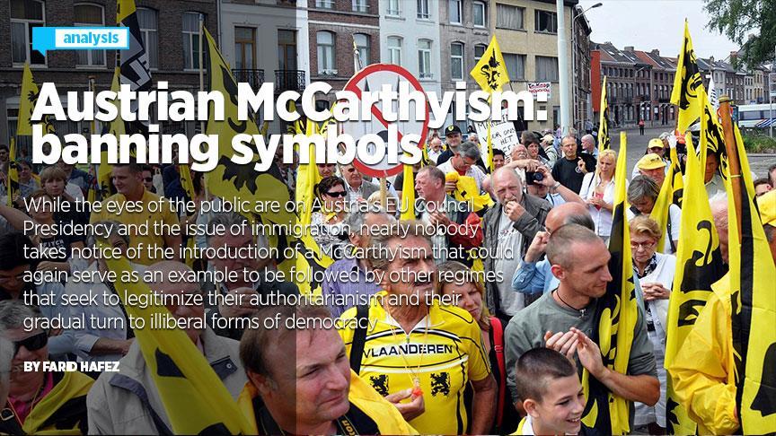 ANALYSIS - Austrian McCarthyism: banning symbols