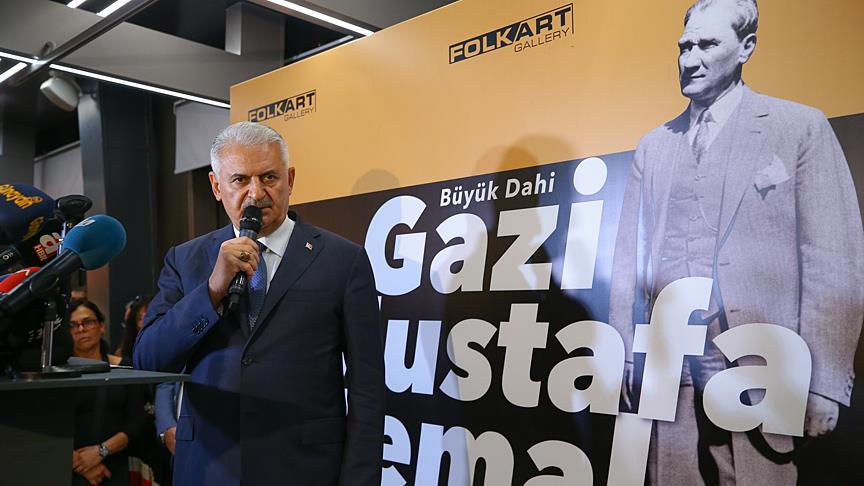 Büyük Dahi Gazi Mustafa Kemal' sergisi açıldı