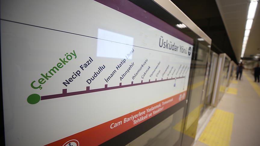 Üsküdar-Ümraniye-Çekmeköy metrosunun 2. etabı açılıyor