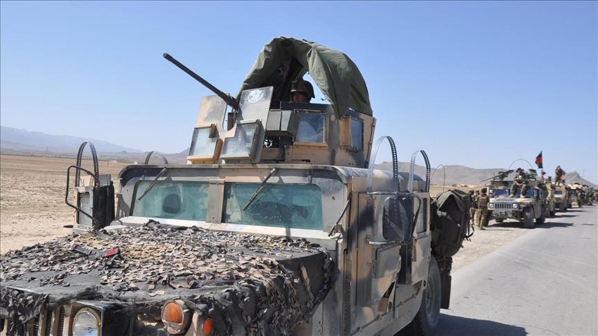 حمله طالبان به کاروان مواد انتخاباتی در ولایت بامیان افغانستان