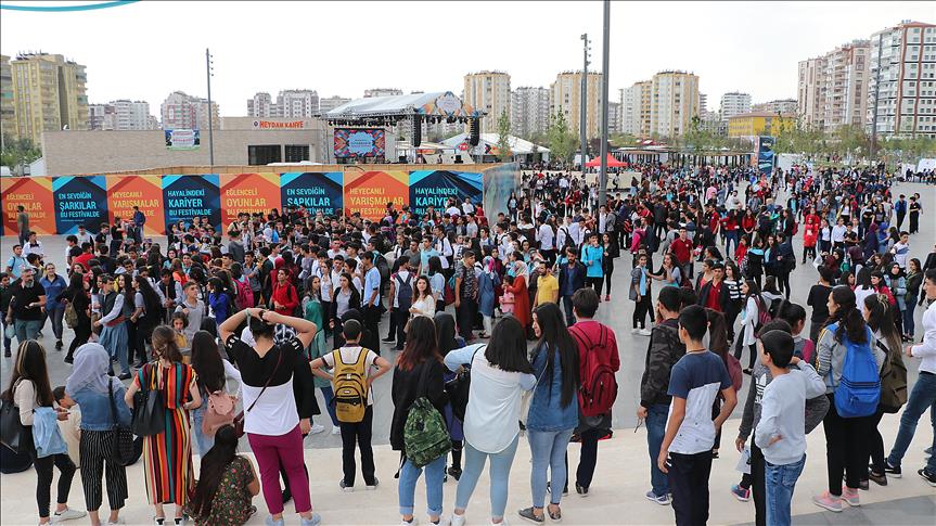 Ziraat Bankası Diyarbakır Gençlik Festivali'ne yoğun ilgi 