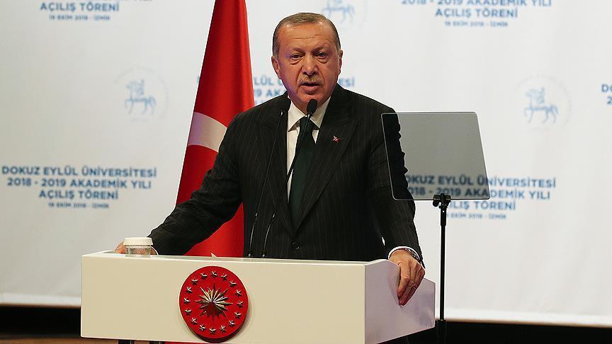 اردوغان: عرصه را برای تروریستها در جهان تنگ کرده ایم