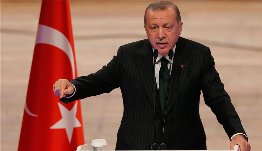 الرئيس أردوغان: تركيا تضيق الخناق على الإرهابيين