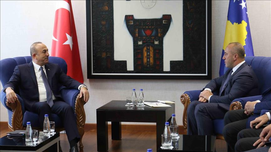 Kosovski premijer Haradinaj primio turskog ministra Cavusoglua
