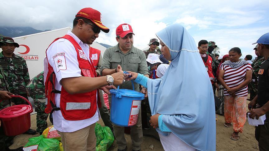 Turkish Red Crescent sends aid to quake-hit Indonesia