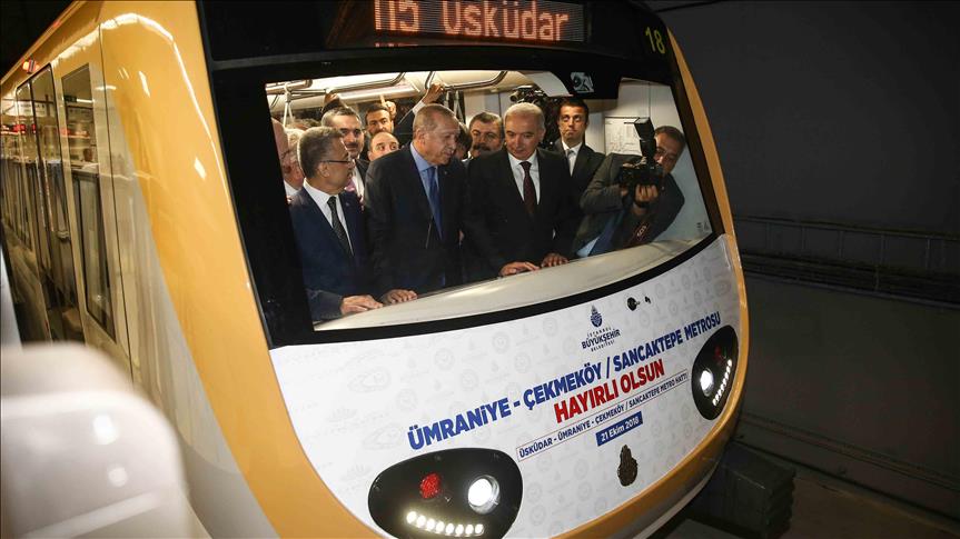 Erdogan svečano otvorio novu metro liniju u Istanbulu