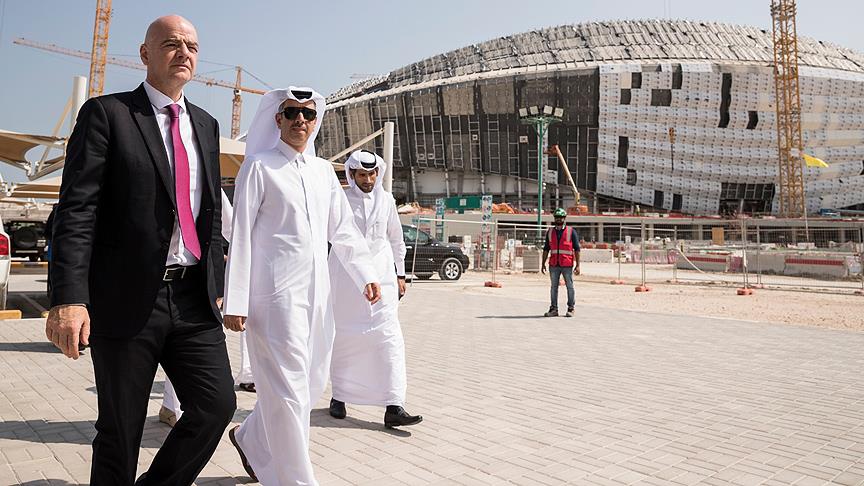 FIFA Başkanı Infantino: Katar 2022 Dünya Kupası, Arap dünyasının imajını değiştirebilir