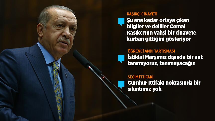 Cumhurbaşkanı Erdoğan: 18 tutuklunun İstanbul’da yargılanması teklifimdir