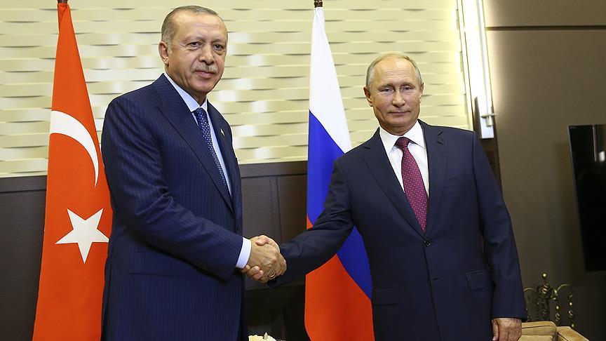 Москва анонсировала встречу Путина и Эрдогана 