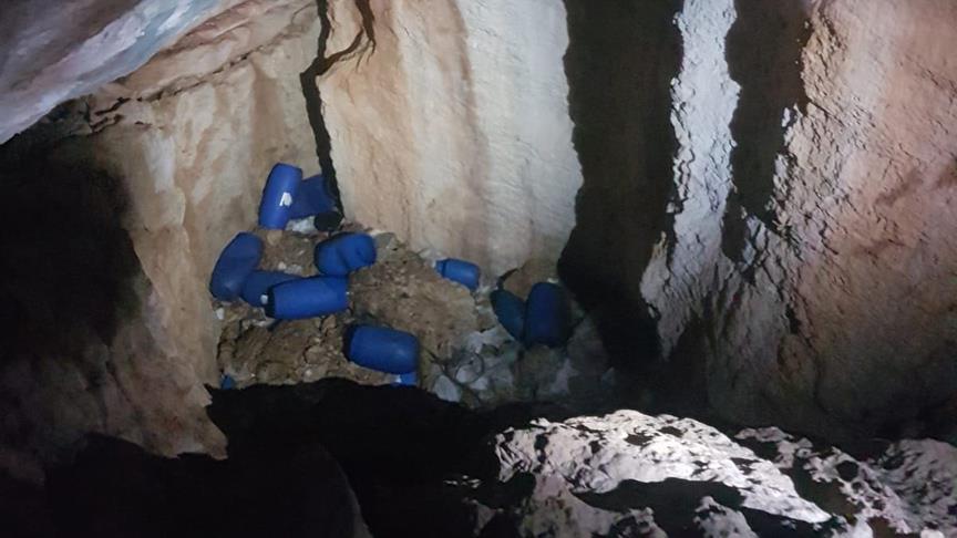Siirt'te PKK'lı teröristlerin kullandığı 22 barınak imha edildi