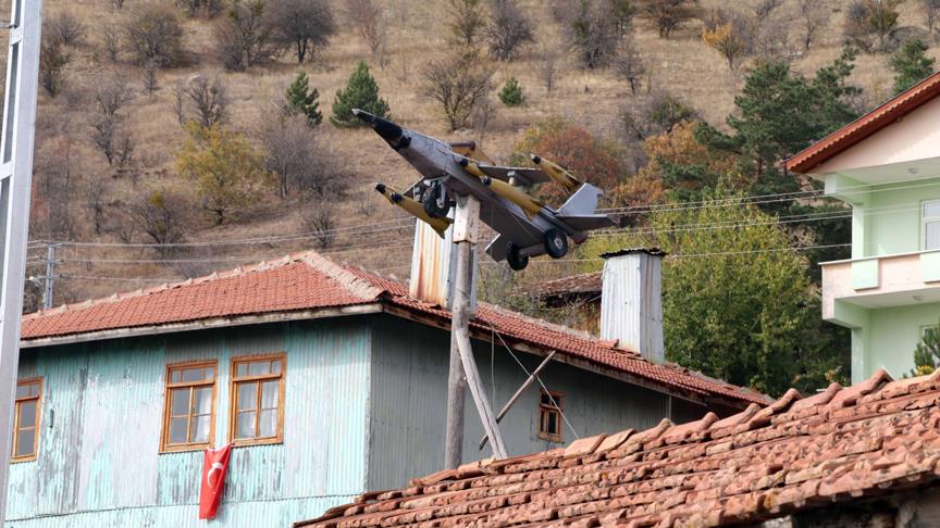 Çankırı'nın 'uçaklı' köyü