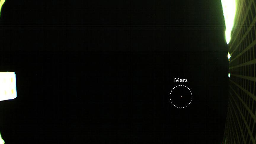 NASA'nın CubeStat uyduları ilk Mars fotoğrafını yolladı