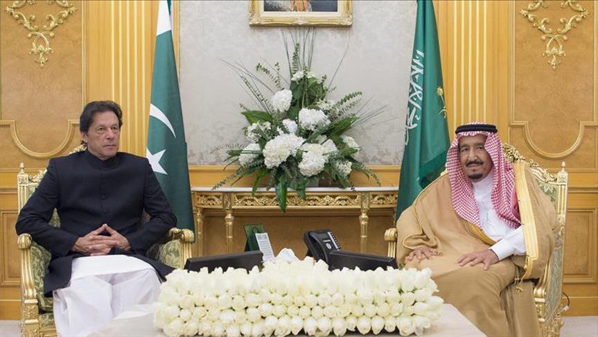 دیدار نخست‌وزیر پاکستان با پادشاه عربستان سعودی در ریاض
