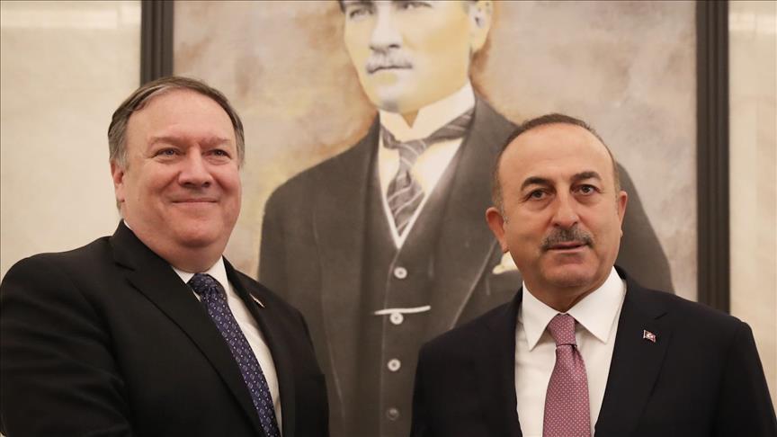 Turkish FM, US Secretary of State talk over phone