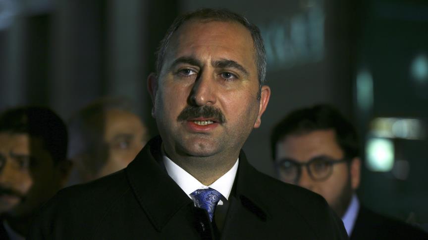 Adalet Bakanı Gül: İade talepnamesi yerine getirilmeli