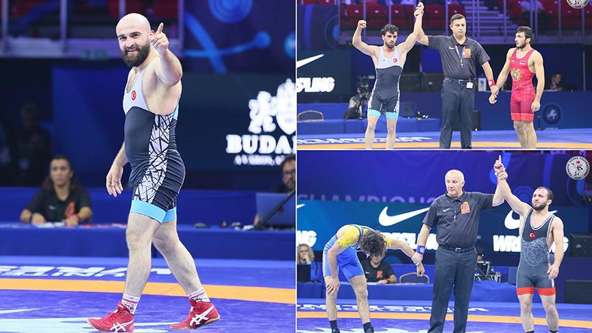 Milli güreşçilerden bir gümüş iki bronz 