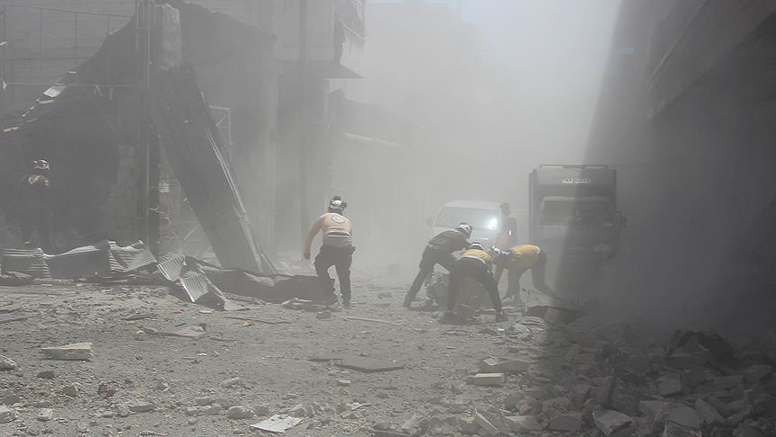 Режим Асада обстреливает из артиллерии северо-запад Сирии