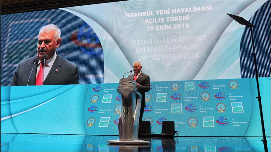 يلدريم: بافتتاح "مطار إسطنبول" يتحقق أحد أهداف أتاتورك