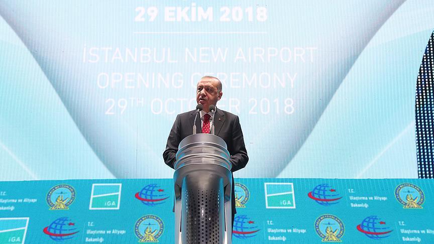Erdogan inaugure l’Aéroport Istanbul, le nouveau carrefour du monde