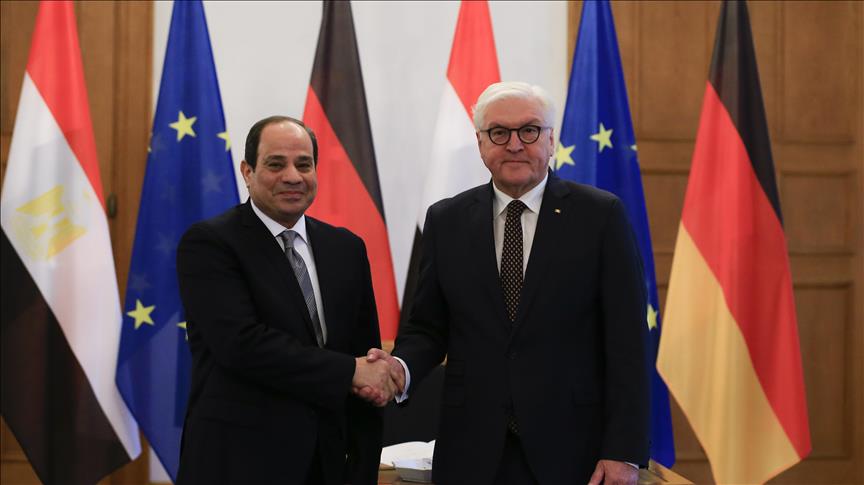В Берлине прошла встреча президентов Германии и Египта