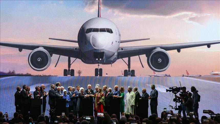 Aeropuerto de Estambul, "nuevo centro del mundo" fue inaugurado
