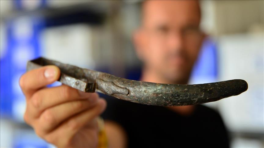 2,000-year-old athletes' tools unearthed in NW Turkey