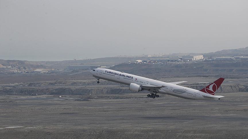 Выполнен первый международный рейс из «Стамбульского аэропорта» 