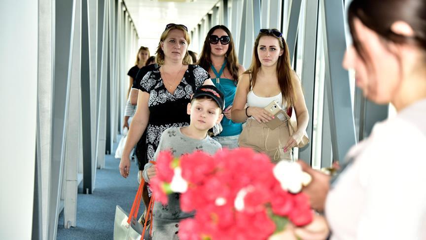 Россияне лидируют в числе посетивших Турцию туристов