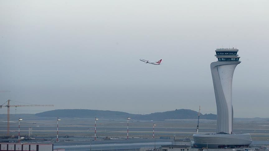 Istanbul Airport’s 1st int’l flight lands in N. Cyprus