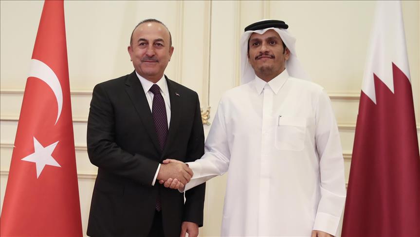 Turkish foreign minister hails ties with Qatar