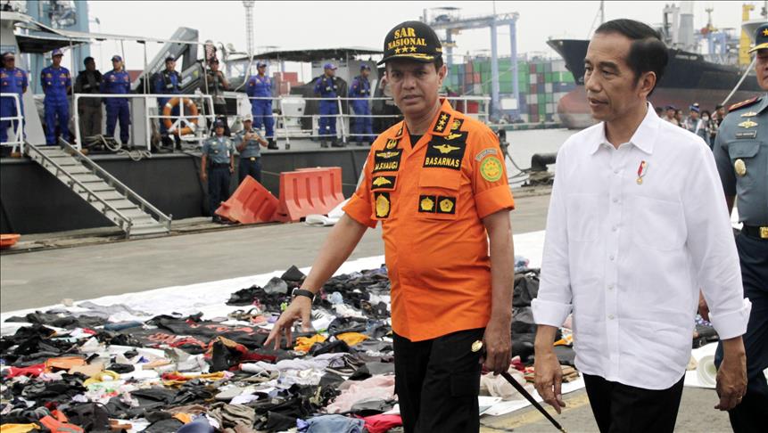 Presiden Jokowi apresiasi tim gabungan pencari pesawat Lion Air
