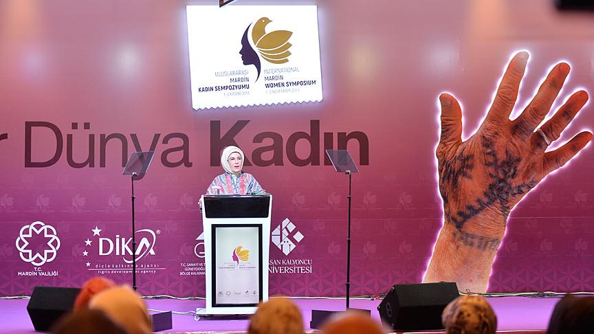 Emine Erdoğan: Kadın meselesi aynı zamanda bir erkek meselesidir