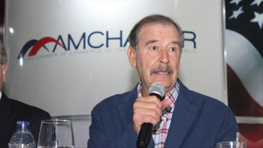 Expresidente Fox anuncia ayuda para construir “muros” en EEUU y México