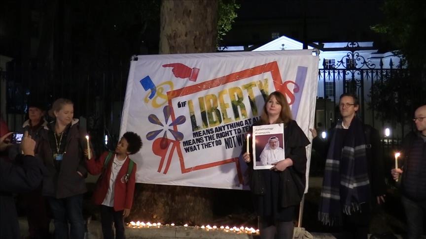 Meurtre de Khashoggi: Rassemblement de journalistes devant l’ambassade saoudienne à Londres