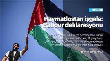 Haymatlostan işgale: Balfour deklarasyonu