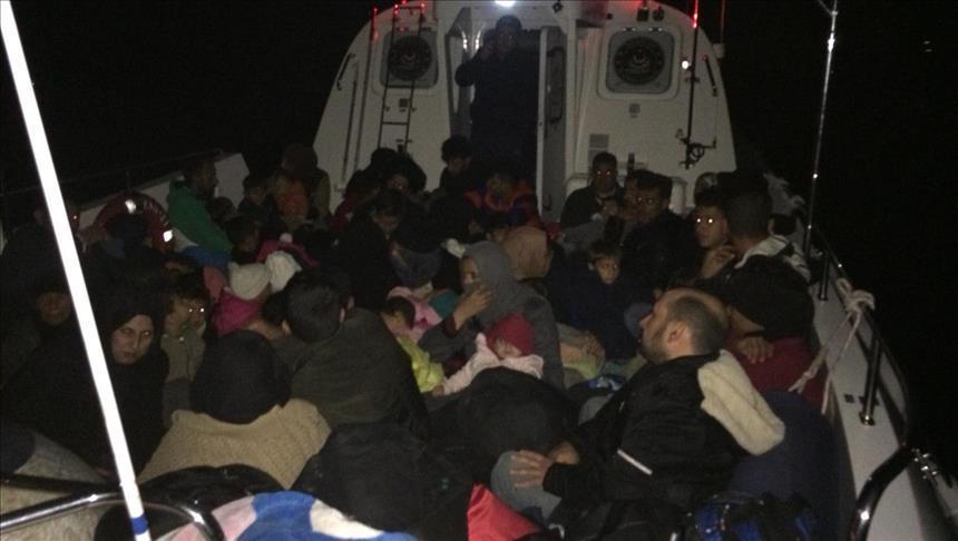 Over 150 irregular migrants held in Turkey