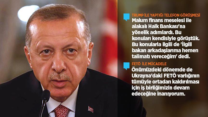 Cumhurbaşkanı Erdoğan: Hedefimiz Münbiç'ten terör örgütleri PYD/YPG'nin çıkması