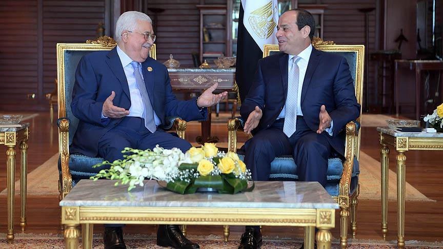 Sisi ve Abbas Filistin meselesini görüştü 