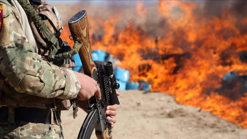 Afganistan, policia asgjësoi 13 ton drogë